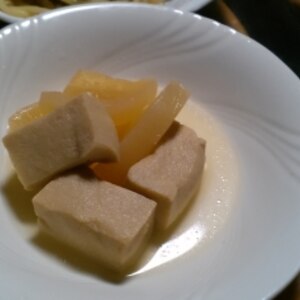 高野豆腐と大根のコロコロ煮